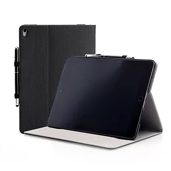 SIMPLE WEAR iPad Pro 9.7 FOLIO COMBO 專用側掀式皮套 - 黑 無黑色