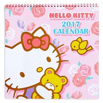 《Sanrio》HELLO KITTY 2017壁曆(L)