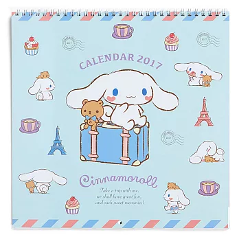 《Sanrio》大耳狗 2017壁曆(L)