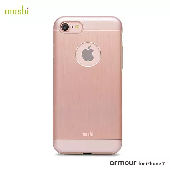 Moshi Armour for iPhone 7 (4.7’’) 超薄鋁製保護背殼-粉