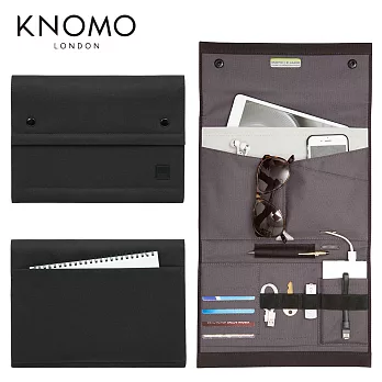 KNOMO KNOMAD AIR 專業隨攜收納手拿包10吋CHA沉穩灰