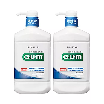 GUM 牙周護理潔齒液家庭組