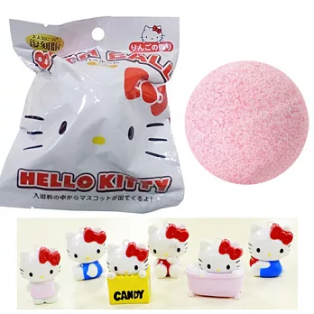 【日本進口正版】Hello Kitty 復刻版 吊飾 沐浴球/泡澡劑/泡澡球-隨機出貨