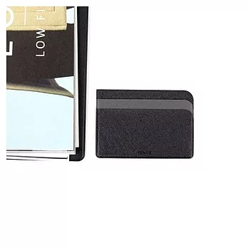 FENICE商務系列 - 超薄型紙鈔名片夾(黑)黑色