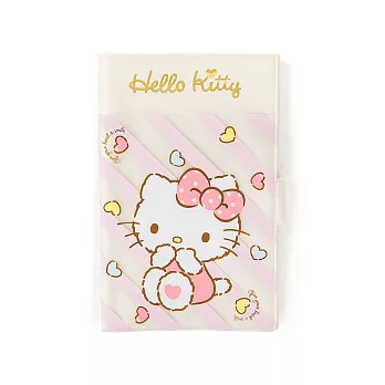 《Sanrio》HELLO KITTY PVC卡片收納夾(愛心)