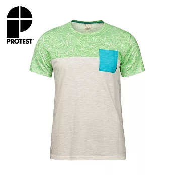 PROTEST 男 短袖T恤 (綠霓虹) SALUT T-SHIRTM綠霓虹
