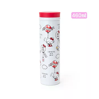 《Sanrio》HELLO KITTY保溫保冷不鏽鋼隨手瓶L-460ml(趣味氣球)