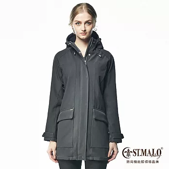 【ST.MALO】德國3防精算比例大衣-1673WJ-M碳黑色