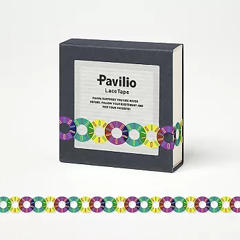 日本 Pavilio Lace Tape 風格膠帶_MINI系列_綠系瞳