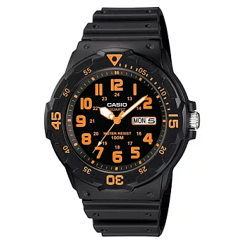 CASIO 經典復刻追求完善時尚優質腕錶-黑-MRW-200H-4B
