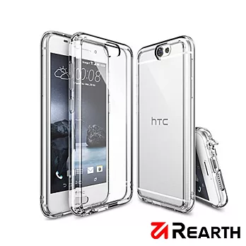 Rearth HTC One A9(Ringke Fusion)高質感保護殼(贈送保護貼) 透明