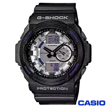 CASIO卡西歐 G-SHOCK雙顯抗磁男錶 GA-150MF-8A