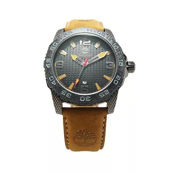 Timberland 野戰叢林派對時尚優質運動腕錶-黑面-TBL.13613JSUB/02A