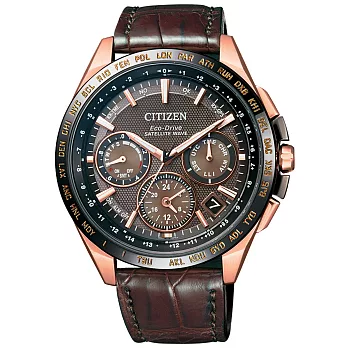 CITIZEN Eco-Drive宇宙航道衛星對時腕錶-CC9016-01E
