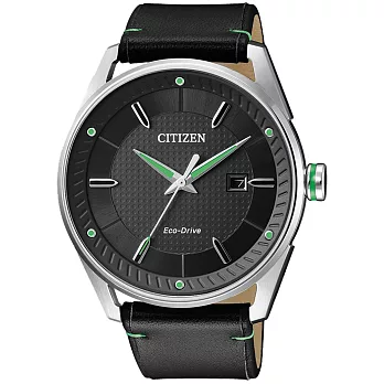 CITIZEN Eco-Drive 回到起始點日期腕錶-BM6981-13E