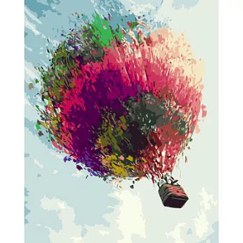 ArtLife藝術生活【DT018】彩繪熱氣球_DIY 數字 油畫 彩繪