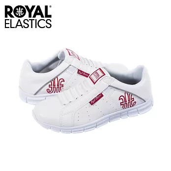 【Royal Elastics】男-Zephyr 休閒鞋-白/紅(03371-001)US9白/紅
