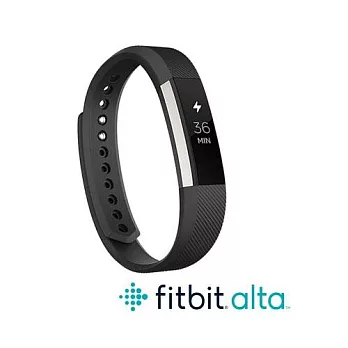 【Fitbit】Alta 時尚健身手環(公司貨)典雅黑/S