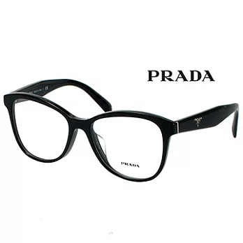 【PRADA光學眼鏡】簡約百搭大框/黑(PR12TVF-1AB1O1)
