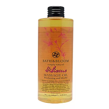 Bath & Bloom 扶桑花臉部及身體按摩油260ML