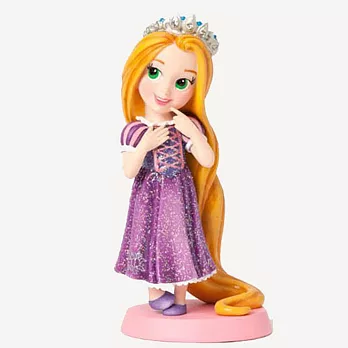 《Enesco精品雕塑》迪士尼公主Q版迷你塑像-長髮公主樂佩
