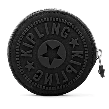 KIPLING 拉鍊零錢包-黑 (現貨+預購)黑色