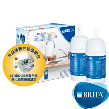 德國BRITA LED On Line 硬水軟化濾水器P1000