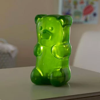 美國 Gummy Bear 軟糖熊夜燈綠