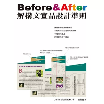 Before&After：解構文宣品設計準則 | 拾書所