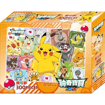 神奇寶貝XY  300片盒裝拼圖(A)