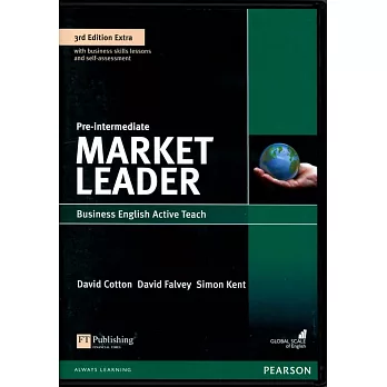 Market Leader 3/e Extra (Pre-Intermediate) Active Teach CD-ROM/1片