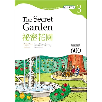 祕密花園【Grade 3經典文學讀本】（25K＋1MP3）（二版）