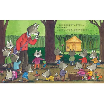 《大野狼和他的14隻小狼》 Christine Nauman