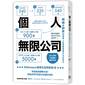 個人無限公司 : 轉職和副業的相乘x生涯價值最大化生存法(另開新視窗)