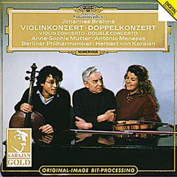 Brahms: Violin Concerto, Double Concerto / Mutter, Meneses, Karajan Conducts Berliner Philharmoniker