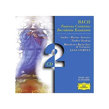 BACH : Famous Cantatas BWV 4, 51, 56, 140, 147, 202 / Karl Richter & Munchener Bach-Chor & -Orchester