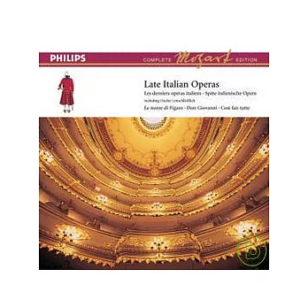 莫札特大全集–晚期義大利歌劇：「費加洛婚禮」「唐喬萬尼」「女人皆如此」「仁慈的迪扥」