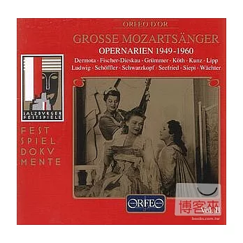 G. Mozartsanger: Opeernarien 1949-1960 Live Recording Vol. II