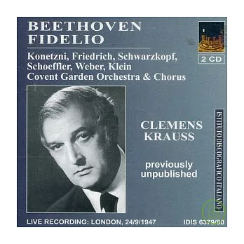 Beethoven : Fidelio / Schwarzkopf / Krauss