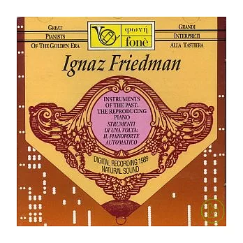 Ignaz Friedman / Aliabieff: The Nightngale, Liszt: Hungarian Rhapsody No,14 - Great Pianists of the Golden Age