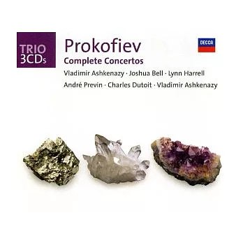 Prokofiev: Complete Concertos / Ashkenazy, Bell, Harrell, Previn, Dutoit, etc.