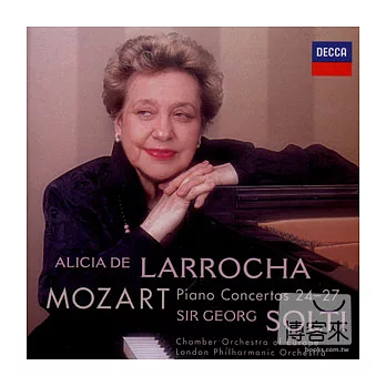 Mozart: Piano Concertos Nos. 24-27 / Alicia de Larrocha, Chamber Orchestra of Europe, Georg Solti (2CD)