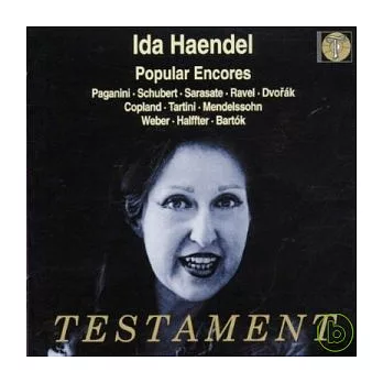 Ida Haendel - Popular Encores / Ida Haendel , Geoffrey Parsons