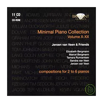 Minimal Piano Collection Volumes X-XX, compositions for 2 to 6 pianos (11CD)