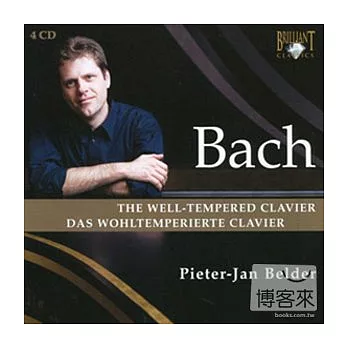 Bach: The Well Tempered Clavier / Pieter-Jan Belder (4CD)