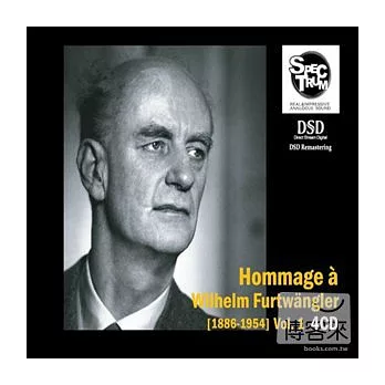 Hommage a Wilhelm Furtwangler [1886-1954] Vol.1 (4CDs)