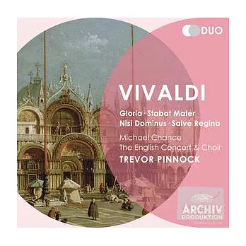 Vivaldi : Gloria, Stabat Mater / The English Concert & Choir, Trevor Pinnock (2CD)