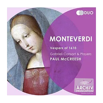 Monteverdi : Vespers of 1610 / Gabrieli Consort & Players, Paul McCreesh (2CD)