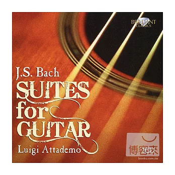 J.S. Bach: Suites for Guitar / Luigi Attademo (2CD)