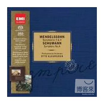 Mendelssohn: Symphonies 3 & 4 Otto Klemperer / Signature Collection (2SACD)